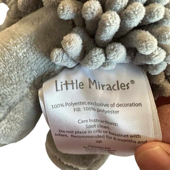 Plush Elephant Stuffed Animal - Gray - Picture 4 of 4